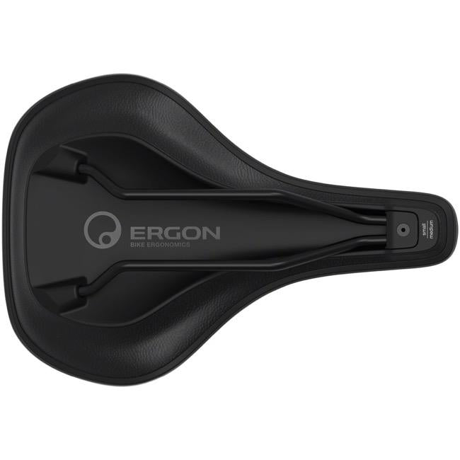 Ergon - SC Core Prime Saddle - Black/Gray Mens Medium/Large