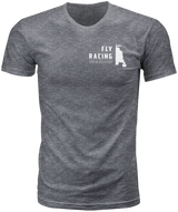 Fly Squad Tee Grey Heather Lg - Cycle City Outdoors