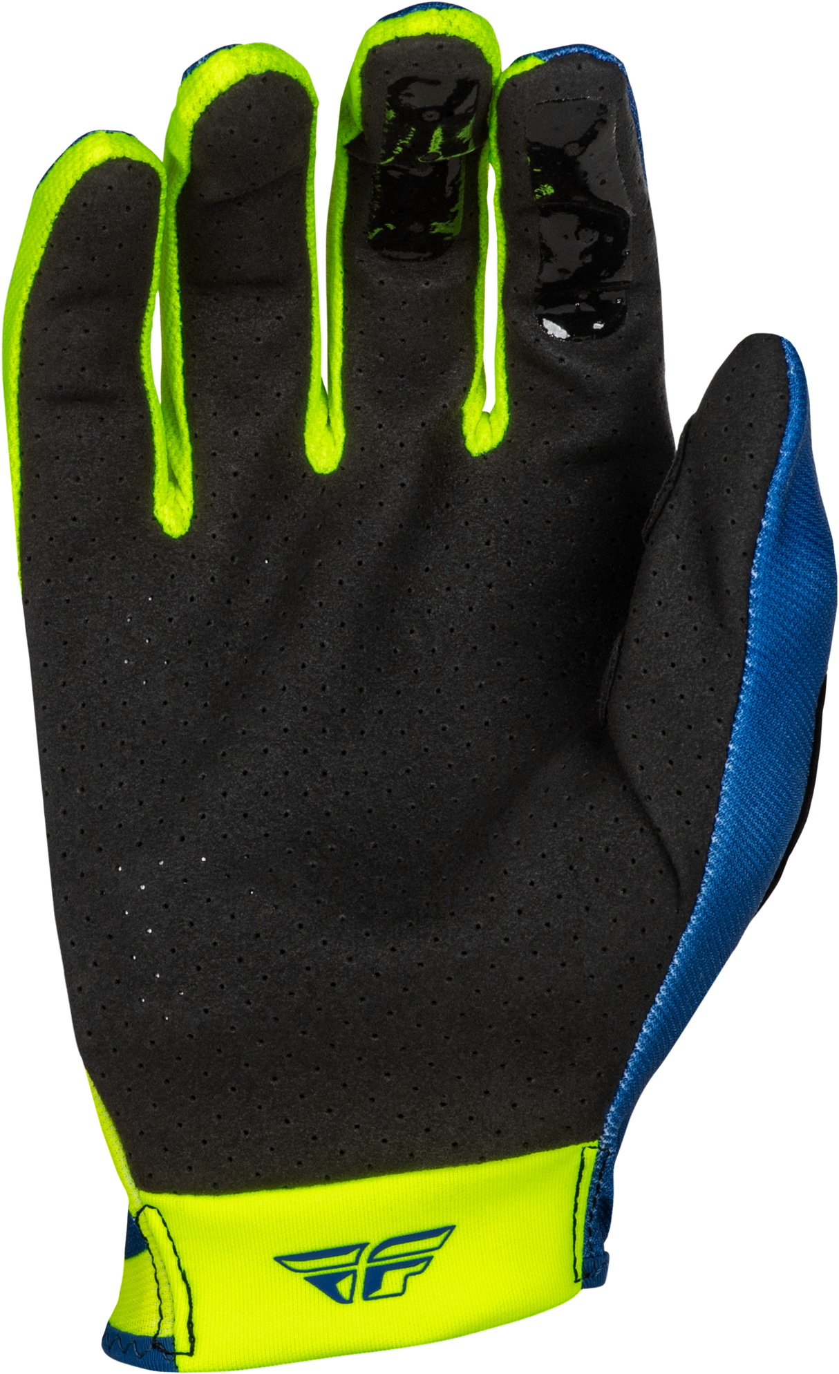 Youth Lite Lancer Gloves Navy/Hi Vis Ys - Cycle City Outdoors