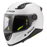 LS2 FF Kid Full Face Youth Helmet | Solid | Gloss White & Matte Black | YM–YL | 812-4023