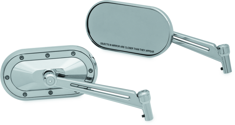 Kuryakyn Heavy Industry Mirrors Chrome - Cycle City Outdoors