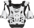 Ce Revel Xl Roost Guard Offroad White Adult - Cycle City Outdoors