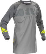 Windproof Jersey Grey/Hi Vis Lg - Cycle City Outdoors