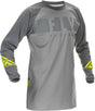 Windproof Jersey Grey/Hi Vis Lg - Cycle City Outdoors