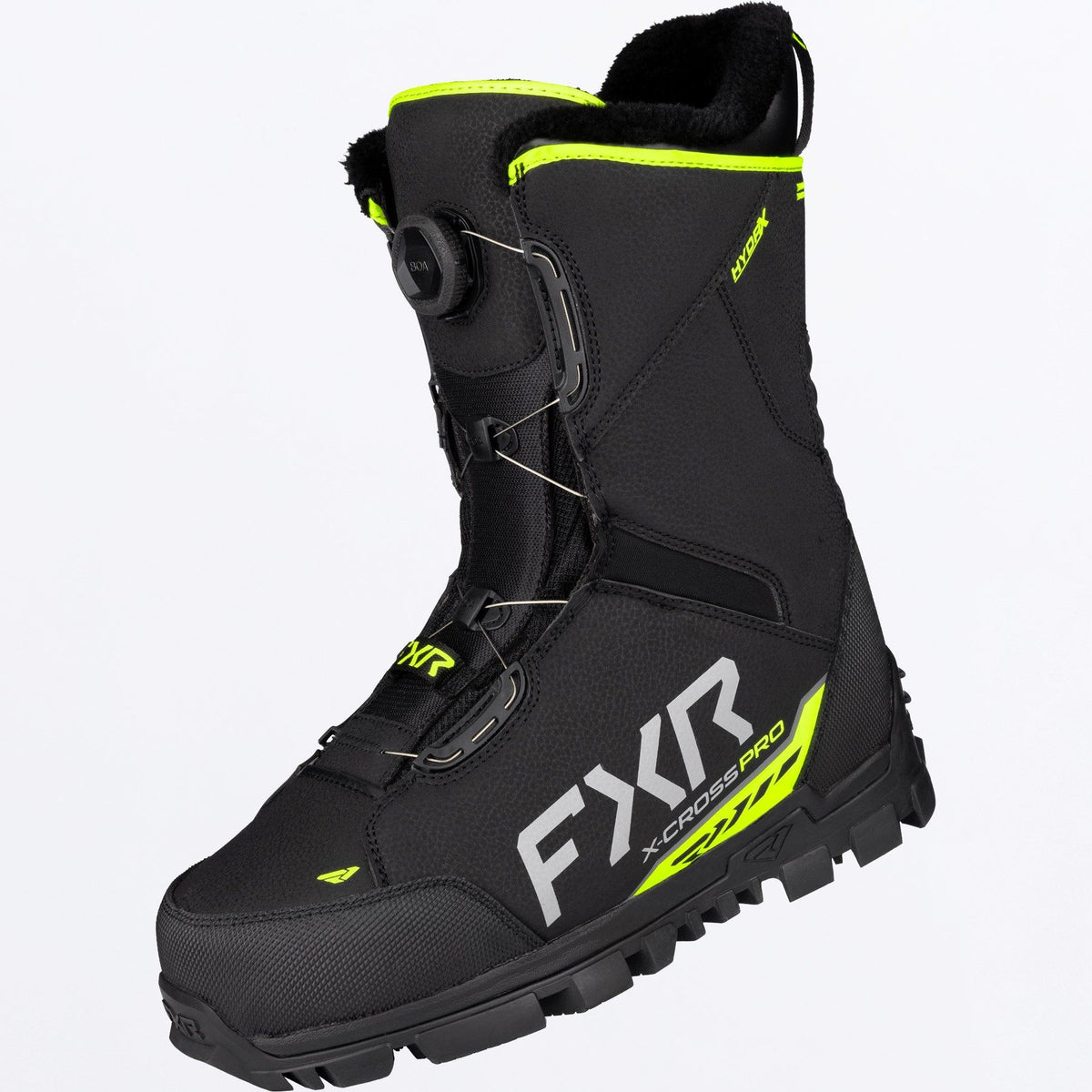 FXR X-Cross Pro BOA Winter Snowmobile Boot | Black/Grey, Black/Razz, Black/HiVis | 270707-1005