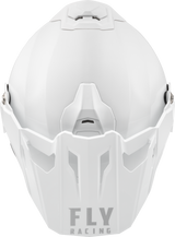 Trekker Solid Helmet White Sm - Cycle City Outdoors