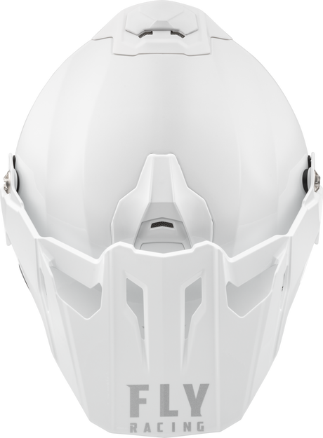 Trekker Solid Helmet White Sm - Cycle City Outdoors