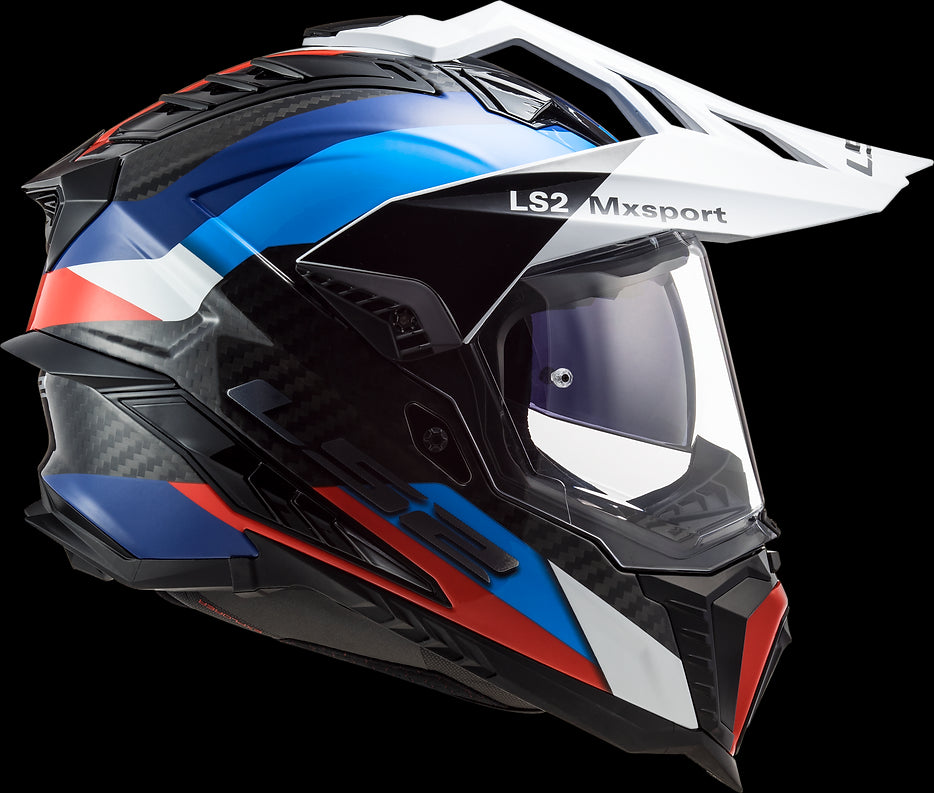 LS2 - Explorer C Frontier Adventure Motorcycle Helmet W/ SunShield