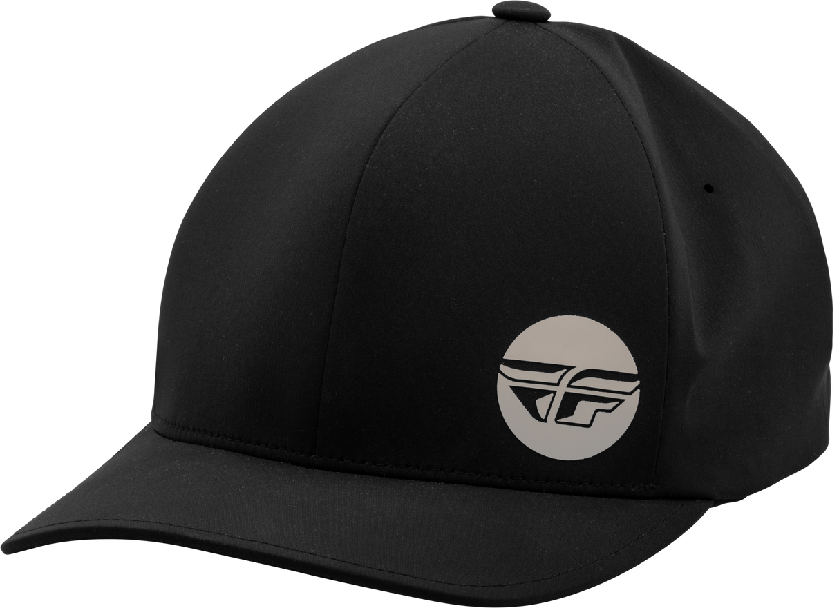 Fly Delta Hat Black/Light Grey Lg/Xl - Cycle City Outdoors