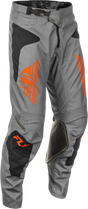 Kinetic Sym Pants Grey/Orange/Black Sz 42 - Cycle City Outdoors