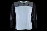 Fox Racing - Youth Defend Ls Jersey Race - Ice Blue - YL