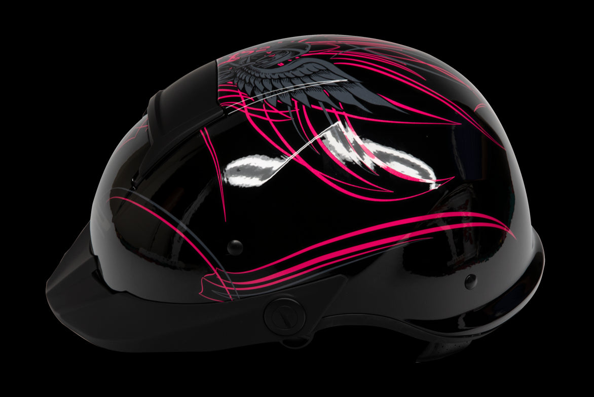 LS2 - Rebellion Wheels & Wings Half Helmet