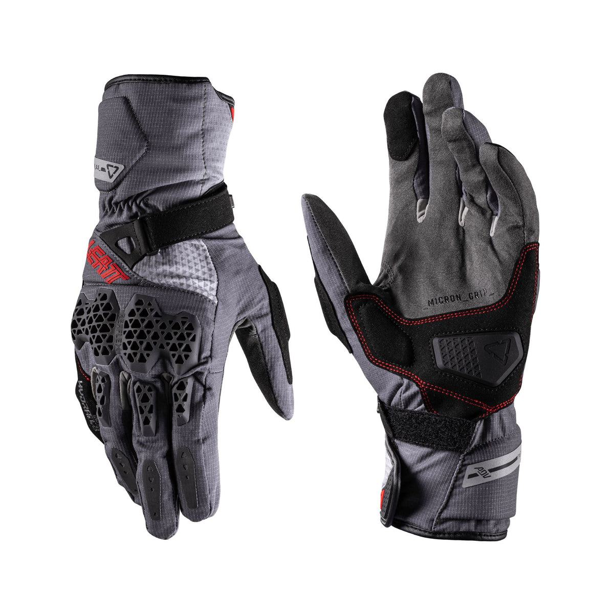 Leatt ADV HydraDri 6.5 Motorcycle Gloves | Waterproof Standard Length