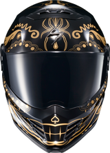 Scorpion - Covert Fx Full Face Helmet El Malo Gold/Gloss Black Xl