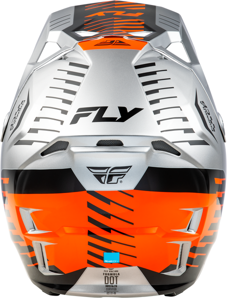 Formula Cp Slice Helmet Grey/Orange/Black Xl - Cycle City Outdoors