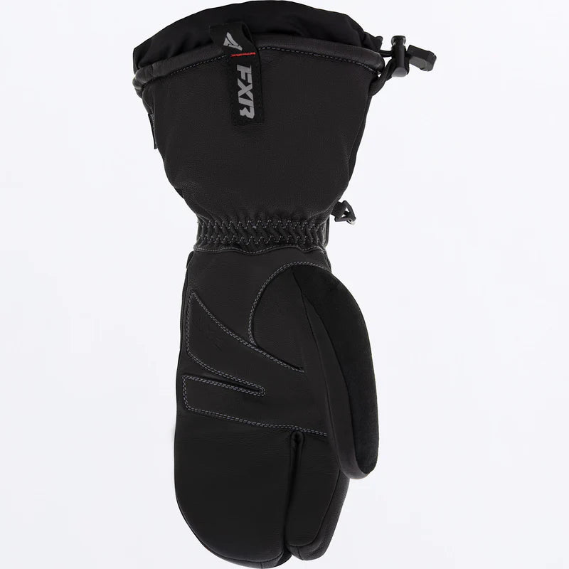 FXR Racing - Leather Index Mitt - Black