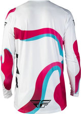Fly Racing Lite Vibe MX Jersey - White