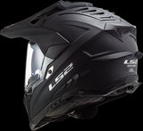 LS2 - Explorer XT Adventure Helmet - Matte Black - L (Open Box)