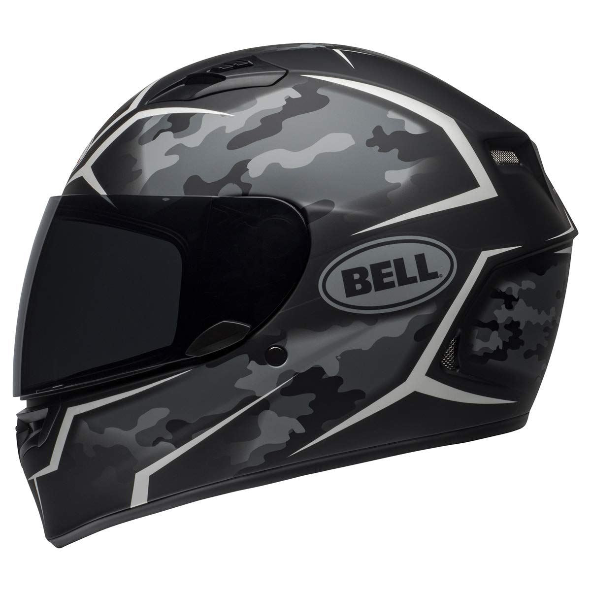 Bell - Qualifier Full Face Helmet - Stealth Camo - Black/Grey/White - XL (Open Box)