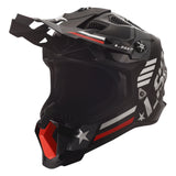 LS2 Subverter EVO Motocross Helmet | Trooper | Gloss Black/White | XS–3XL | 700-1251