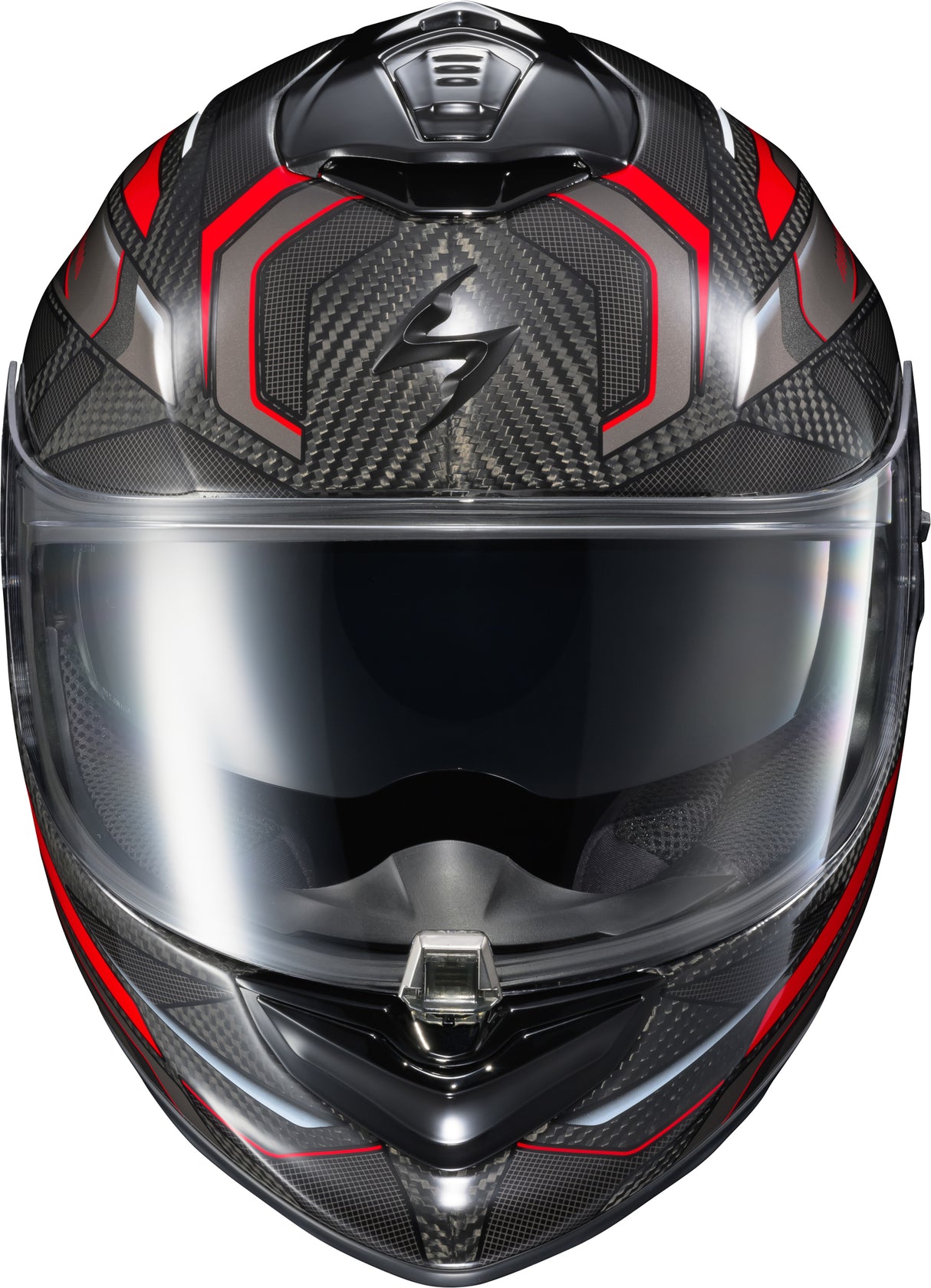 Scorpion - Exo St1400 Evo Carbon Helmet Hex Gloss Red Md