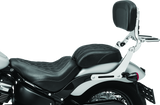 Kuryakyn Fixed Mounts Multi-Purpose Driver & Passenger Backrest 18-Up Softail Black - Cycle City Outdoors