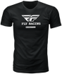 Fly Evolution Tee Black Md - Cycle City Outdoors