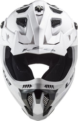 LS2 Subverter EVO Motocross Helmet | Solid | Gloss White | XS–3XL | 700-1021