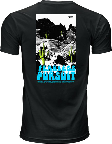 Fly Desert Tee Black Lg