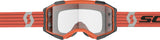 Fury Goggle Orange/Grey Clear Works