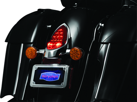 Kuryakyn Tail Light Top Trim Indian Models Chrome - Cycle City Outdoors