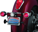 Kuryakyn Deep Dish Bezels With Red Lenses - Cycle City Outdoors