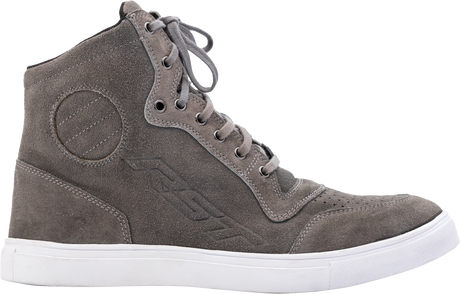 Hitop Moto Sneaker Ce Boot Grey Suede  Sz 7