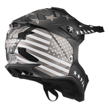 LS2 - Subverter Evo Motocross Helmet - Matte Black/White/Gray
