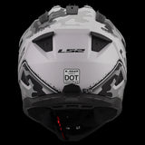 LS2 - Gate II Carbine Motocross Helmet Tonal Gray Black