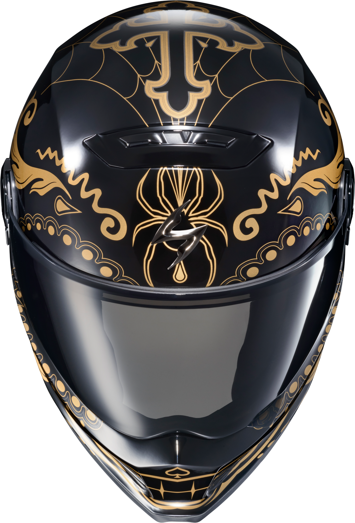 Scorpion - Covert Fx Full Face Helmet El Malo Gold/Gloss Black 2x