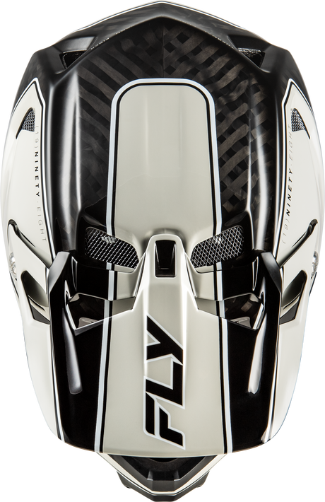 Werx R Flow Carbon Helmet Black Carbon/Grey Xs