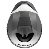 LS2 Rapid III Motorcycle Helmet Flow Gloss White / Gray / Black