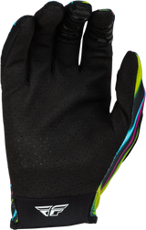 Lite Warped Gloves Black/Pink/Electric Blue Xs - Cycle City Outdoors