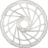 Jagwire Sport SR1 Disc Brake Rotor – 203mm, 6-Bolt, Silver