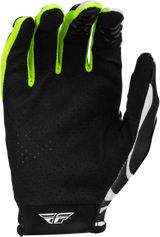 Lite Uncaged Gloves Black/White/Neon Green Lg - Cycle City Outdoors