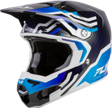 Yth Formula S Carbon Byte Hlmt Blue Carbon/Blue/White Yl