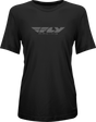 Women's Fly Origin Corp Tee Black/Grey Xl - Cycle City Outdoors