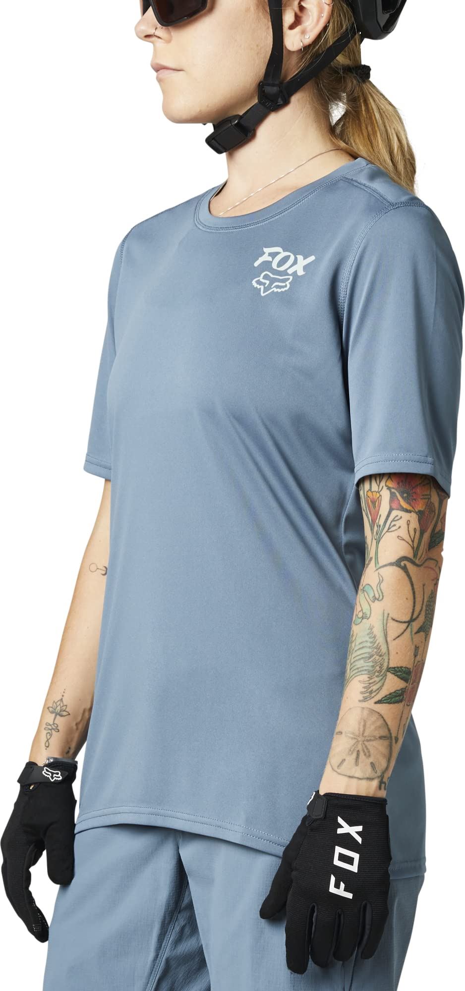 Fox Racing - Womens Ranger SS Jersey - MT BLUE - S