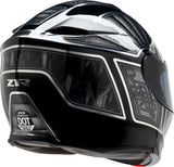 Z1R Solaris 2.0 Modular Helmet | Nomadic | Black/Silver | XS–4XL