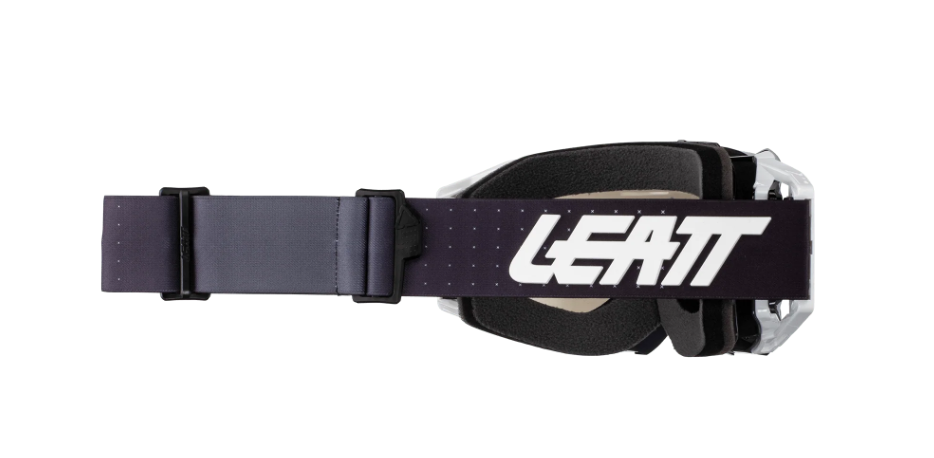 Leatt Velocity 5.5 Iriz Goggle | Graphite Grey / Platinum | 28% VLT | OTG