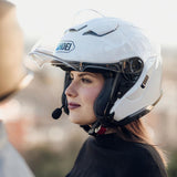 Shoei J-Cruise 3 Open-Face Motorcycle Helmet | AIM Shell, Multi-Density EPS & Integrated Spoiler