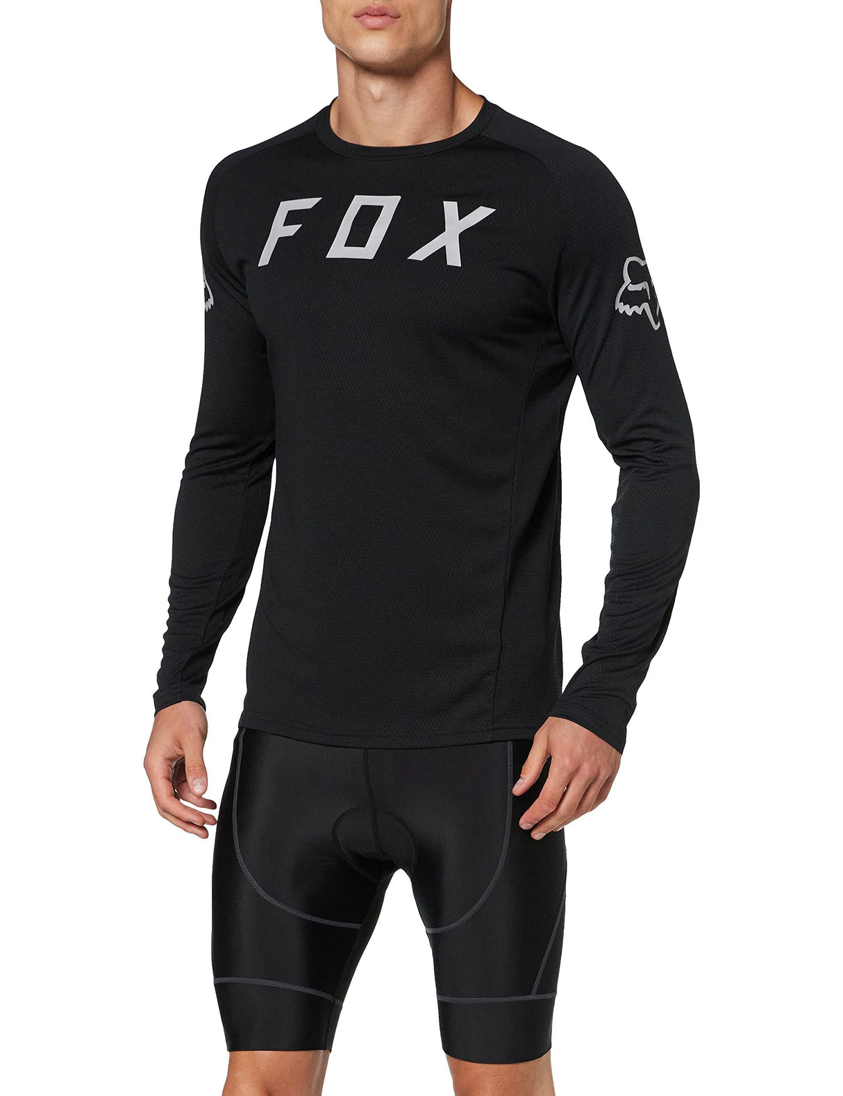 Fox Racing - Defend Long Sleeve Jersey - Black - L