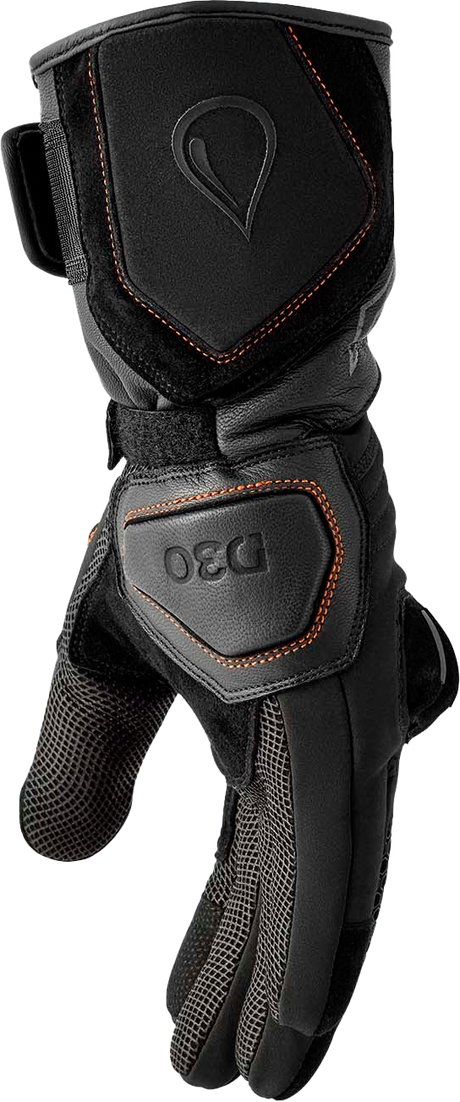 Womens Artic D3o Wp Glove Black Textile Sm