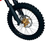 Front Wheel 1.60x21 Black Rim/Blue Hub